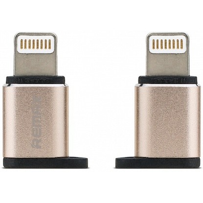 REMAX RA-USB2 micro-lightning Gold - зображення 1