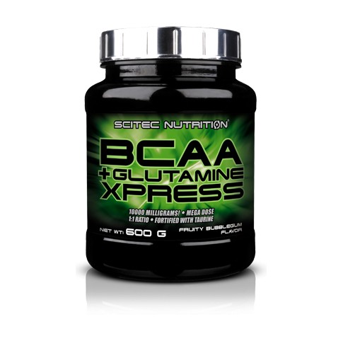 Scitec Nutrition BCAA+Glutamine Xpress 600 g /50 servings/ Fruity Bubblegum - зображення 1