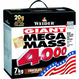 Weider Giant Mega Mass 4000 7000 g /47 servings/ Chocolate