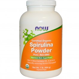 Now Spirulina Powder 454 g /138 servings/