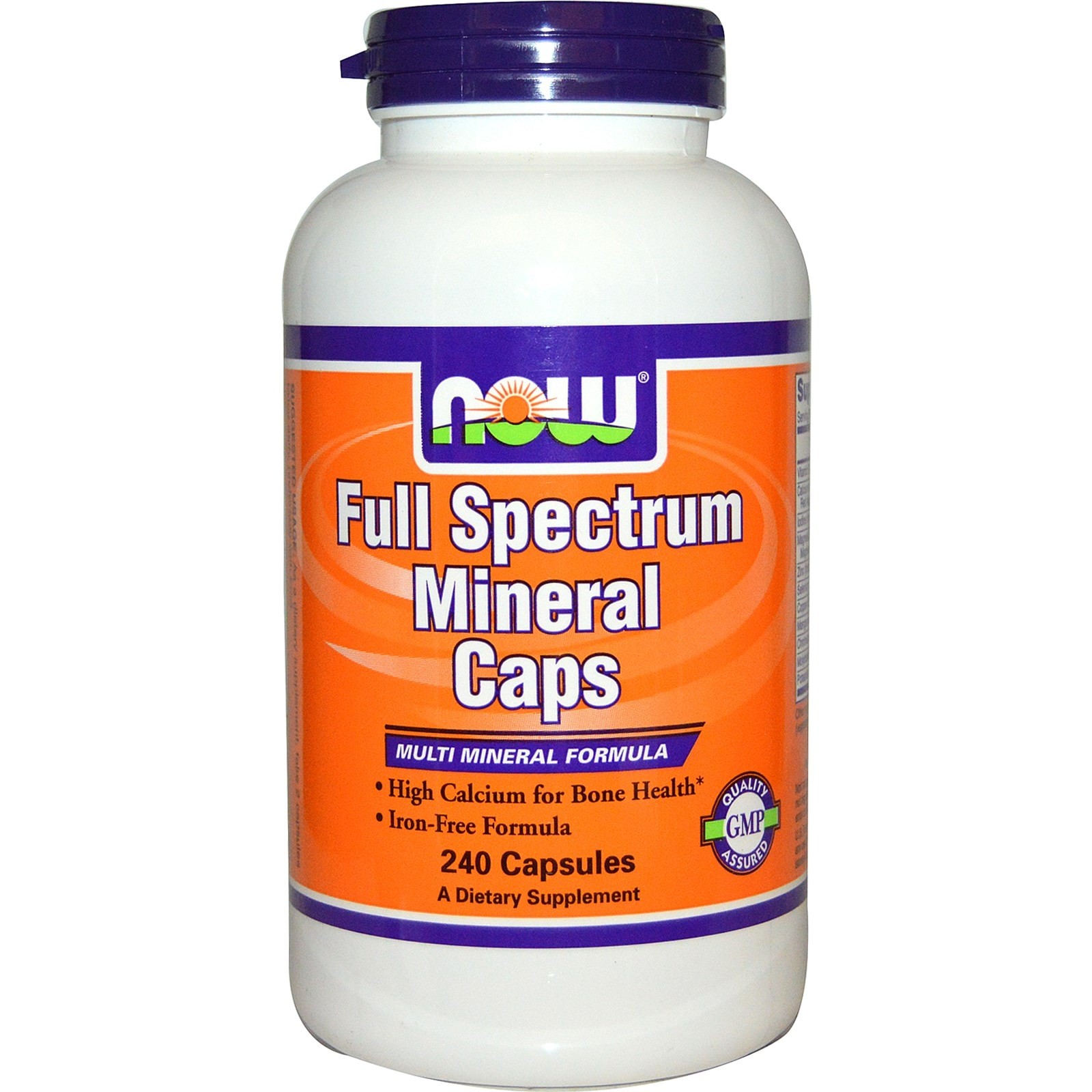 Now Full Spectrum Mineral Caps 240 caps - зображення 1