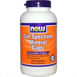 Now Full Spectrum Mineral Caps 240 caps