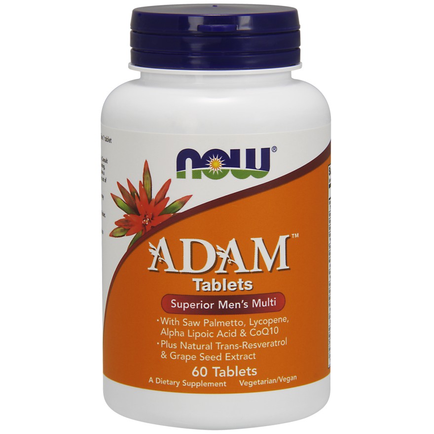 Now Adam Mens Multiple Vitamin 60 tabs - зображення 1