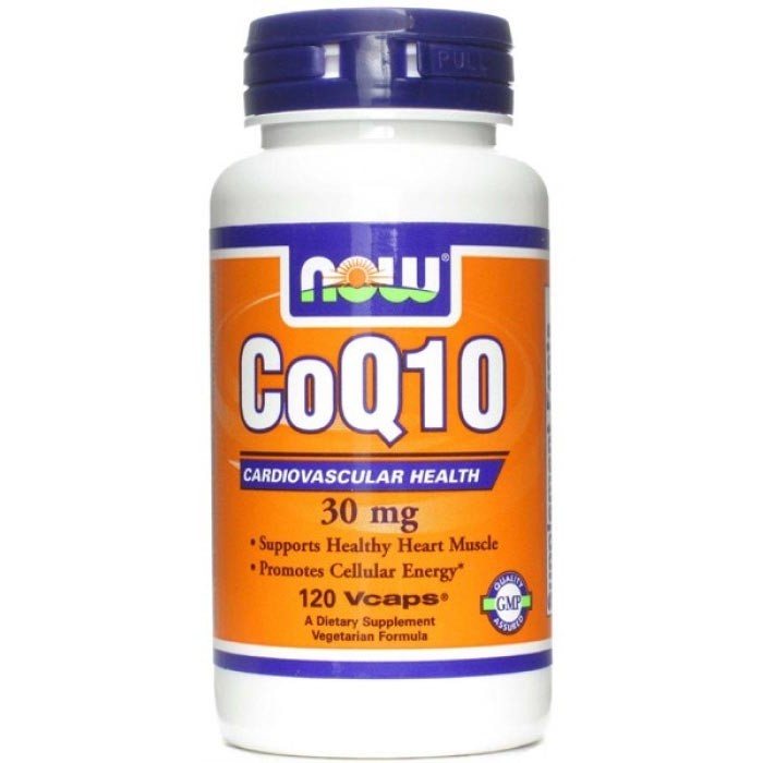 Now CoQ10 30 mg Veg Capsules 120 caps - зображення 1