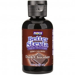 Now BetterStevia Liquid 60 ml /462 servings/ Dark Chocolate