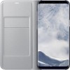 Samsung Galaxy S8 Plus G955 LED View Cover Silver (EF-NG955PSEG) - зображення 3