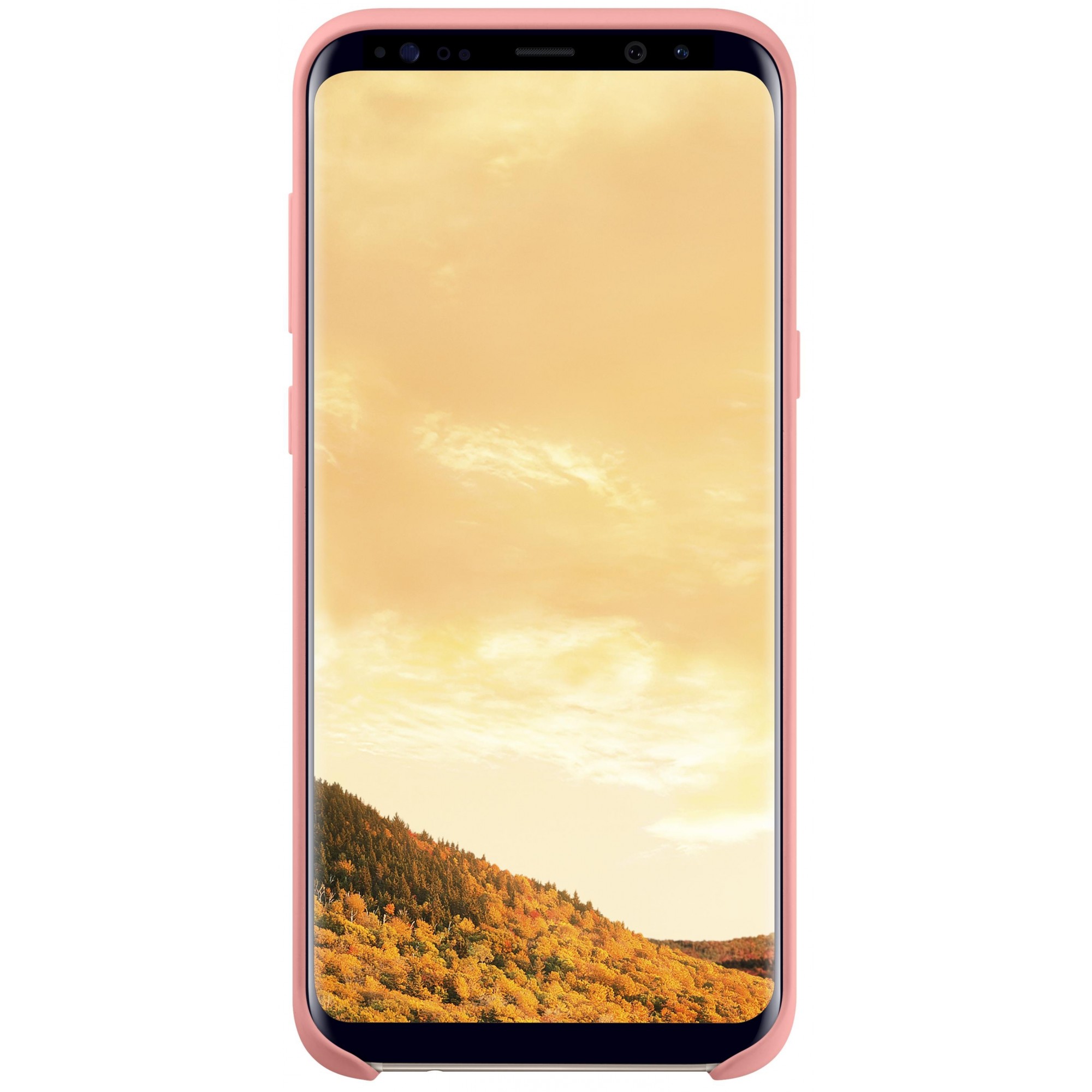 Samsung Galaxy S8 Plus G955 Silicone Cover Pink (EF-PG955TPEG) - зображення 1