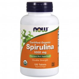 Now Spirulina 1000 mg 120 tab