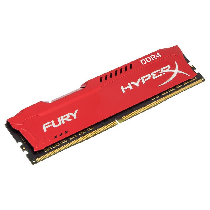 HyperX 8 GB DDR4 2400 MHz Fury Red (HX424C15FR2/8) - зображення 1