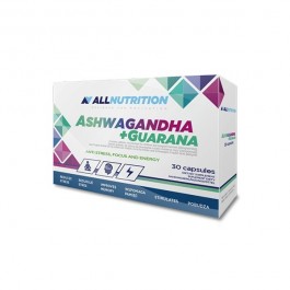 AllNutrition Ashwagandha + Guarana 30 caps