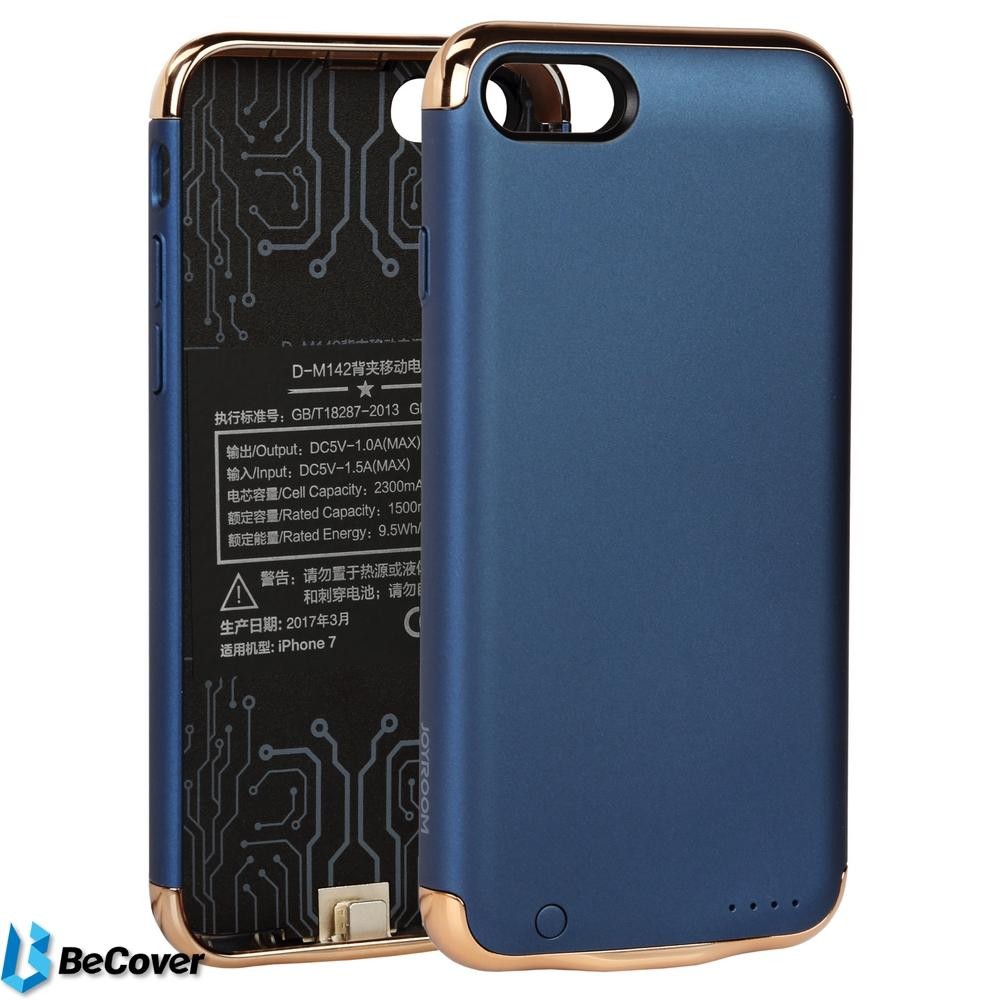BeCover Power Case for Apple iPhone 7 Deep Blue (701259) - зображення 1