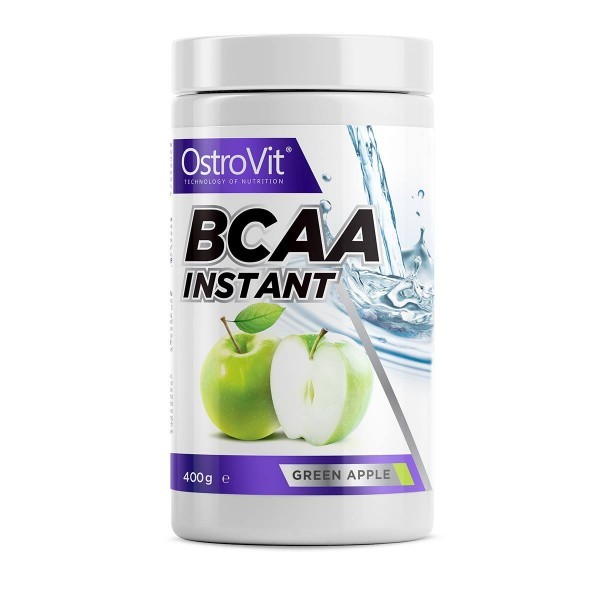 OstroVit BCAA Instant 400 g /40 servings/ Green Apple - зображення 1