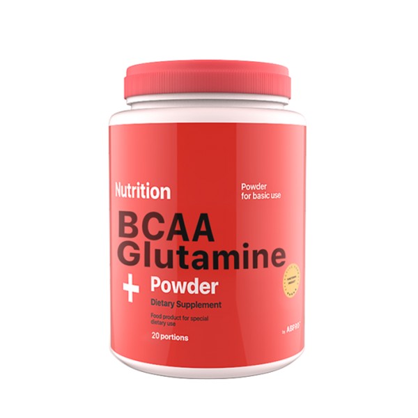 AB Pro BCAA + Glutamine Powder 236 g /20 servings/ Клубника - зображення 1