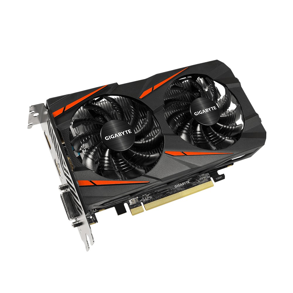 GIGABYTE Radeon RX 550 Gaming OC 2G (GV-RX550GAMING OC-2GD) купить в  интернет-магазине: цены на видеокарта Radeon RX 550 Gaming OC 2G  (GV-RX550GAMING OC-2GD) - отзывы и обзоры, фото и характеристики. Сравнить  предложения