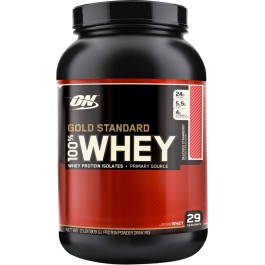   Optimum Nutrition 100% Whey Gold Standard 909 g /29 servings/ Strawberry Banana