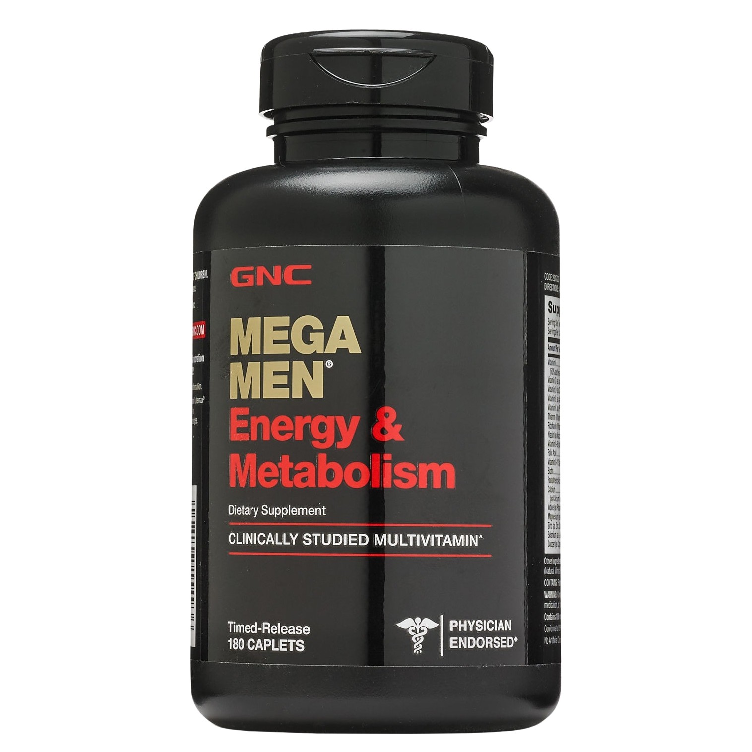 GNC Mega Men Energy and Metabolism 180 caps - зображення 1