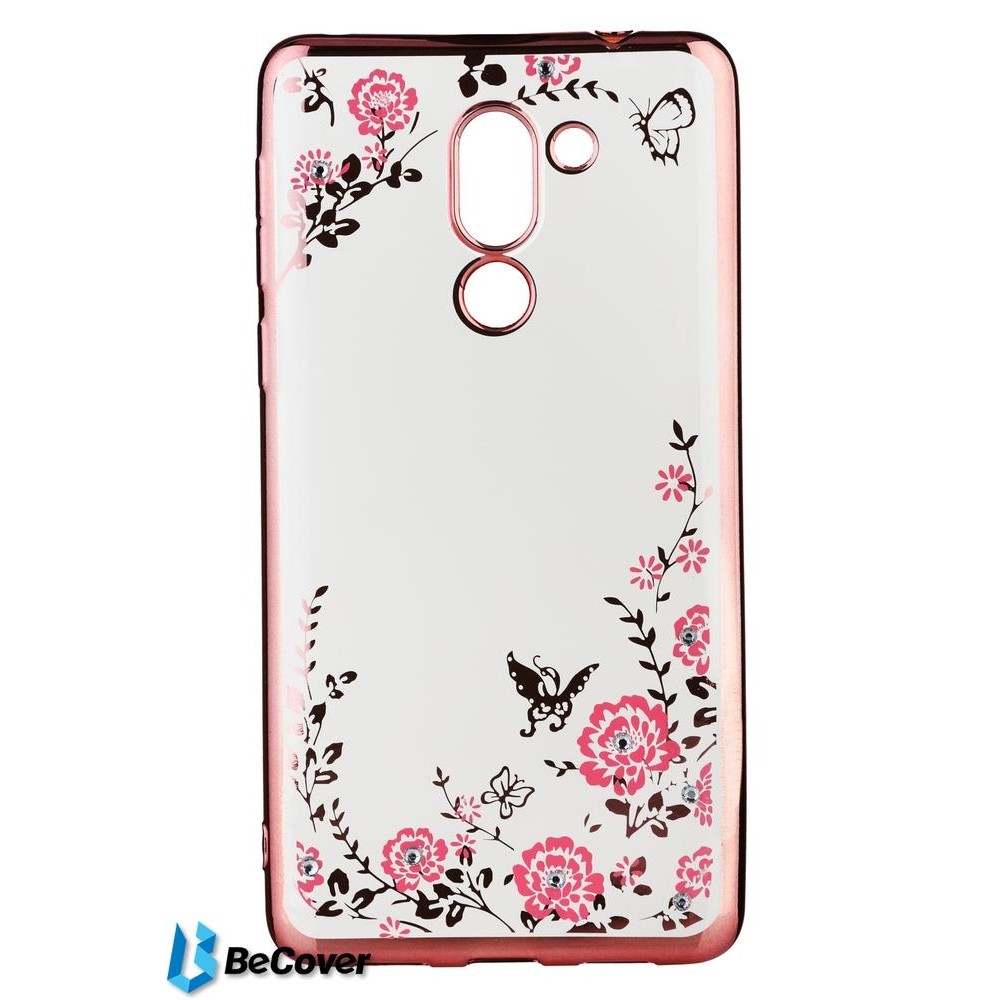 BeCover Flowers Series for Huawei GR5 2017 Pink (701296) - зображення 1