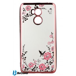 BeCover Flowers Series for Xiaomi Redmi 4 Prime Pink (701320)