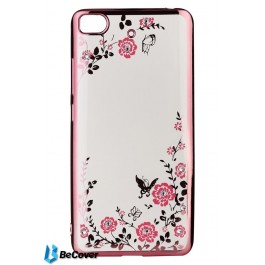 BeCover Flowers Series for Xiaomi Redmi Mi5s Pink (701328)