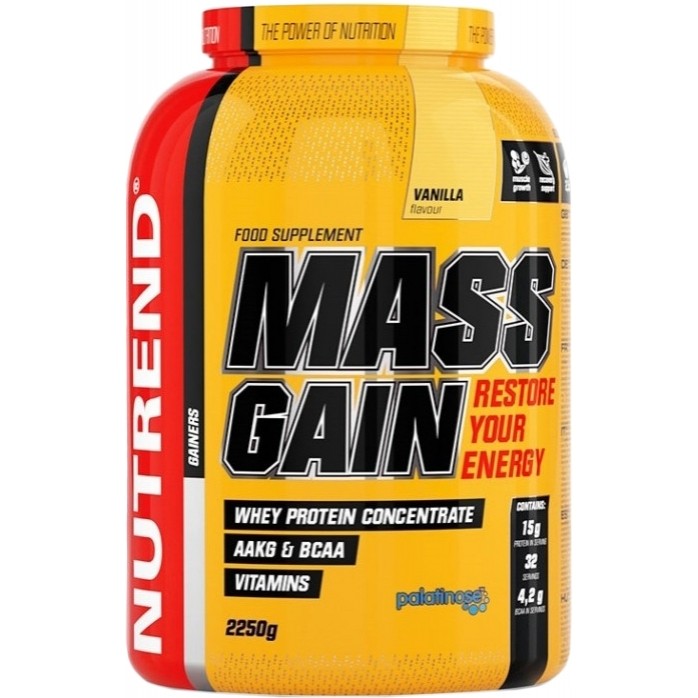 Nutrend Mass Gain 2250 g /32 servings/ Vanilla - зображення 1