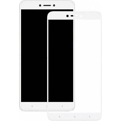 Mocolo 2.5D Full Cover Tempered Glass Xiaomi Redmi Note 4x White (HM1206) - зображення 1