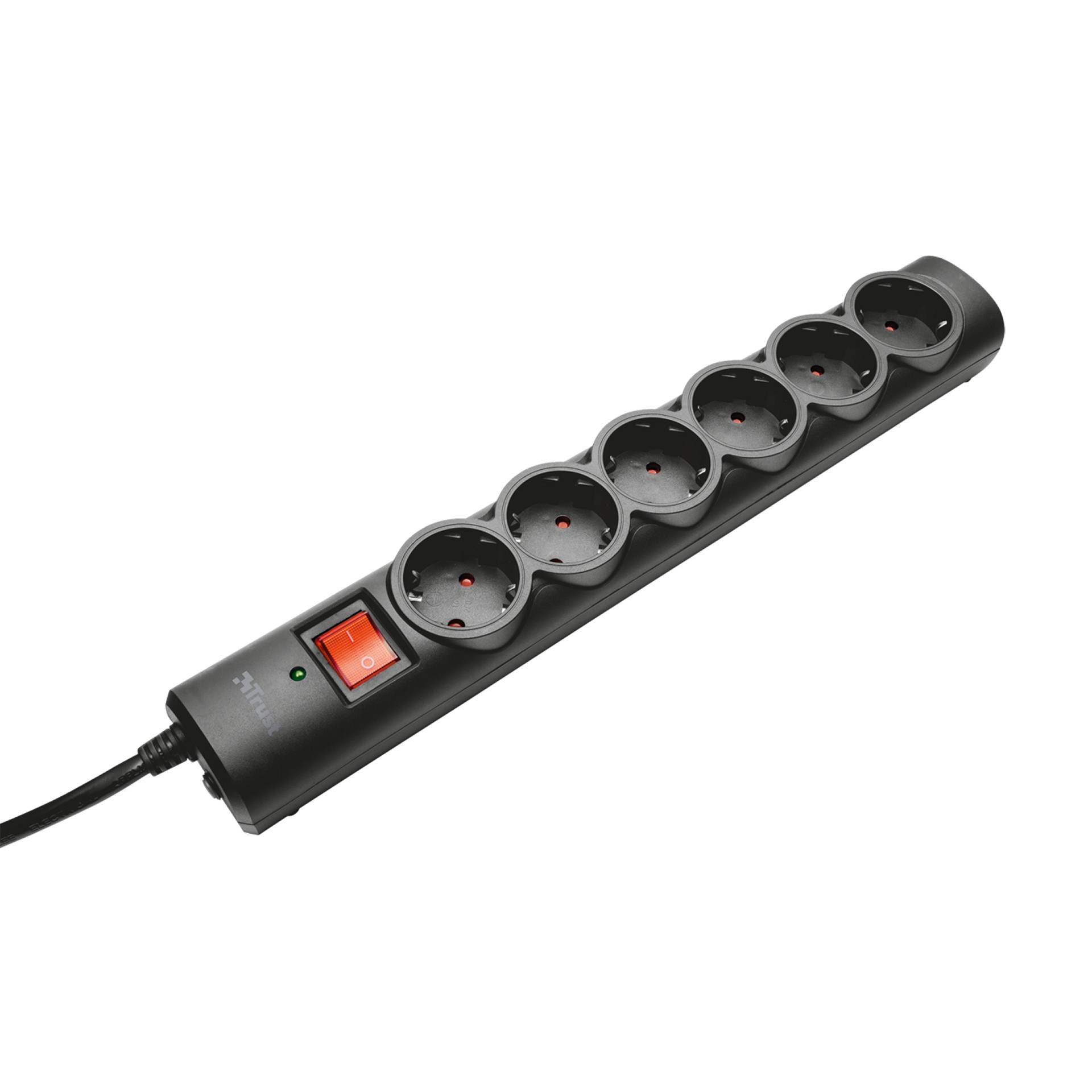 Trust Surge Protector 6 ports (21059) - зображення 1