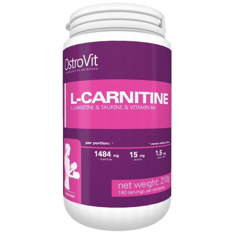 OstroVit L-Carnitine 210 g /140 servings/ Natural - зображення 1