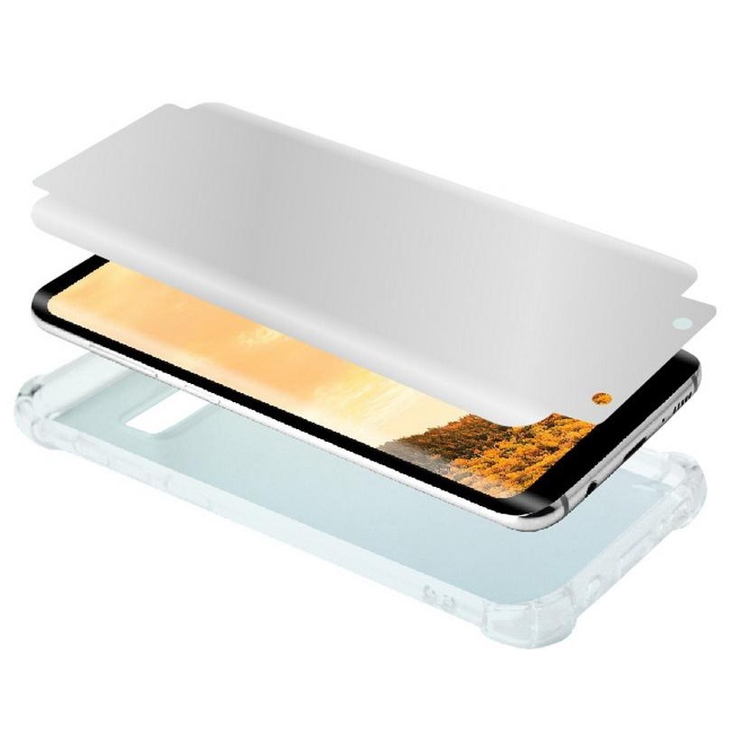 BeCover Silicon Cover Samsung Galaxy S8 G950 Transparancy + Screen Guard (701346) - зображення 1