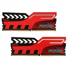 Geil 16 GB (2x8GB) DDR4 3200 MHz EVO Forza Hot-Rod Red (GFR416GB3200C16ADC)