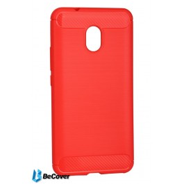 BeCover Carbon Series for Meizu M5S Red (701379)