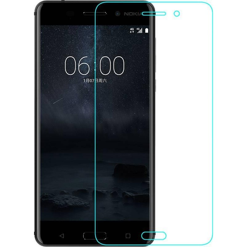 TOTO Hardness Tempered Glass 0.33mm 2.5D 9H Nokia 6 Dual SIM - зображення 1