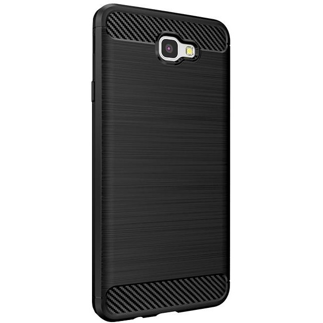 DUZHI TPU Soft Line Pattern Samsung Galaxy J7 Prime Black - зображення 1