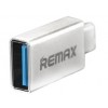 Перехідник USB REMAX RA-OTG1 USB to Type-C silver