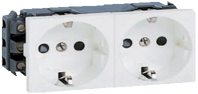 Legrand 77602 Розетка 2x2К+3 - зображення 1