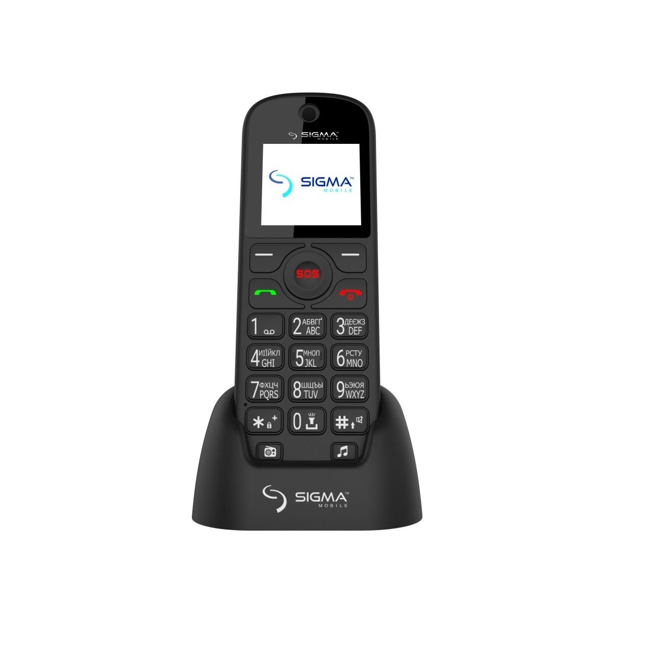 Sigma mobile Comfort 50 Senior Black купить в интернет-магазине: цены на  мобильный телефон (бабушкофон) Comfort 50 Senior Black - отзывы и обзоры,  фото и характеристики. Сравнить предложения в Украине: Киев, Харьков,  Одесса,