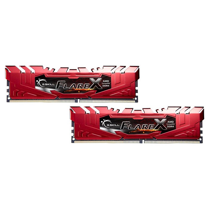 G.Skill 16 GB (2x8GB) DDR4 2400 MHz Flare X for AMD (F4-2400C15D-16GFXR) - зображення 1