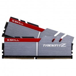 G.Skill 16 GB (2x8GB) DDR4 3200 MHz Trident Z Silver/Red (F4-3200C16D-16GTZ)