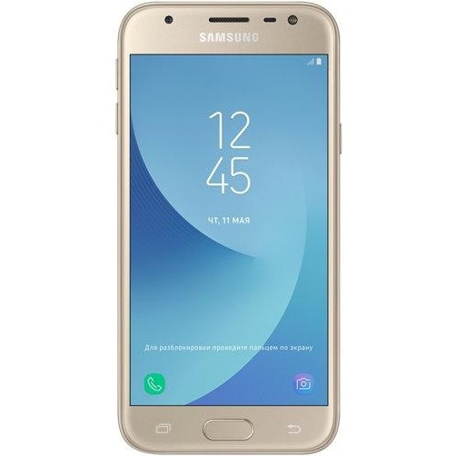 Samsung Galaxy J3 2017 Duos Gold (SM-J330FZDD) - зображення 1