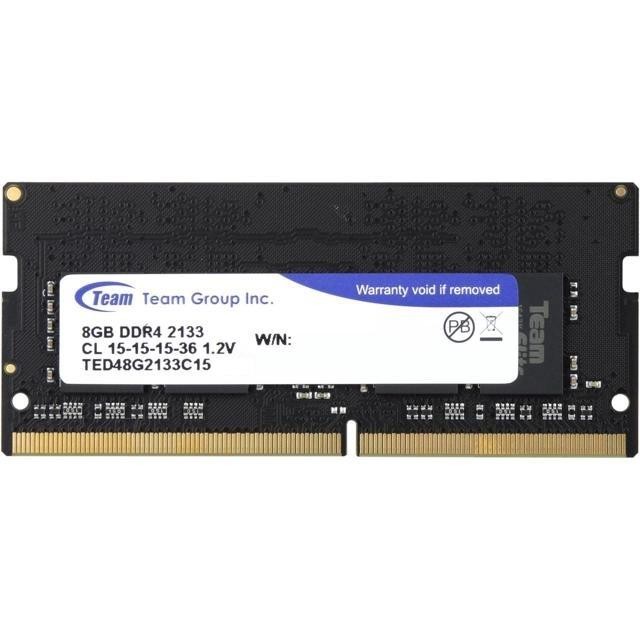 TEAM 8 GB SO-DIMM DDR4 2133 MHz (TED48G2133C15-S01) купить в