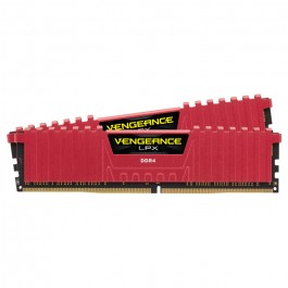 Corsair 8 GB (2x4GB) DDR4 2133 MHz Vengeance LPX Red (CMK8GX4M2A2133C13R)