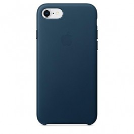   Apple iPhone 8 / 7 Leather Case - Cosmos Blue (MQHF2)