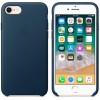 Apple iPhone 8 / 7 Leather Case - Cosmos Blue (MQHF2) - зображення 2