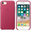 Apple iPhone 8 / 7 Leather Case - Pink Fuchsia (MQHG2) - зображення 2