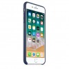 Apple iPhone 8 Plus / 7 Plus Leather Case - Midnight Blue (MQHL2) - зображення 5