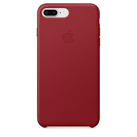 Apple iPhone 8 Plus / 7 Plus Leather Case - PRODUCT RED (MQHN2) - зображення 1