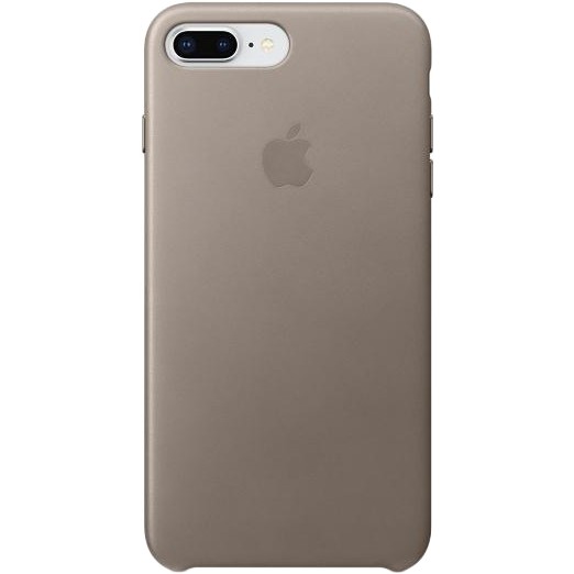 Apple iPhone 8 Plus / 7 Plus Leather Case - Taupe (MQHJ2) - зображення 1