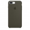 Apple iPhone 8 Plus / 7 Plus Silicone Case - Dark Olive (MR3Q2) - зображення 1