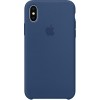 Apple iPhone X Silicone Case - Blue Cobalt (MQT42) - зображення 1