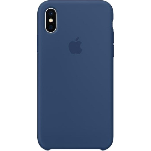 Apple iPhone X Silicone Case - Blue Cobalt (MQT42) - зображення 1