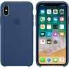 Apple iPhone X Silicone Case - Blue Cobalt (MQT42) - зображення 2